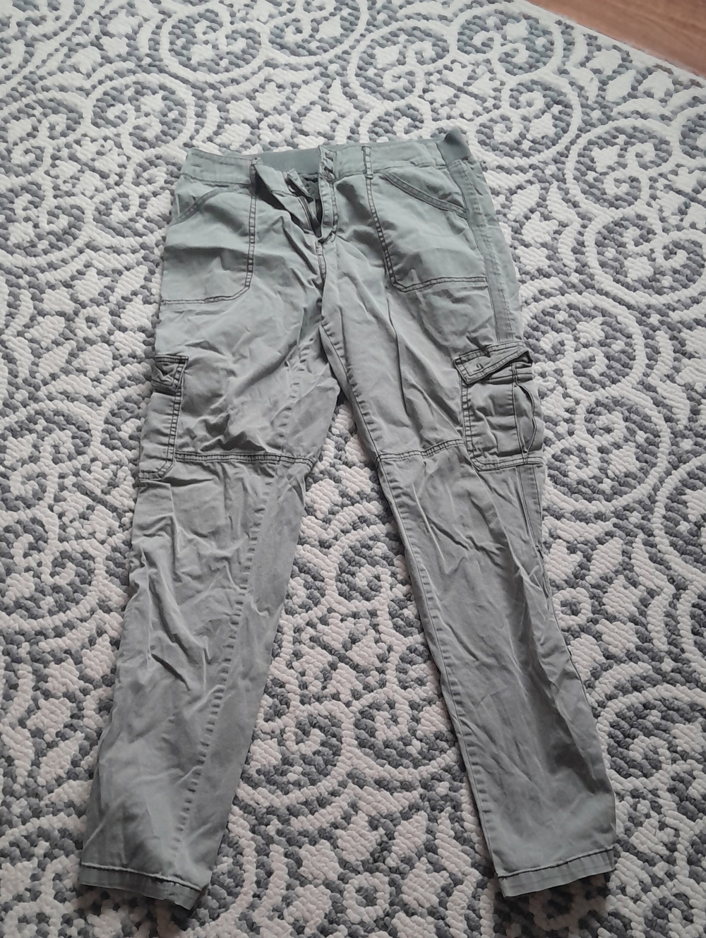 Denver Hayes Olive Green Cargo Women’s Jeans